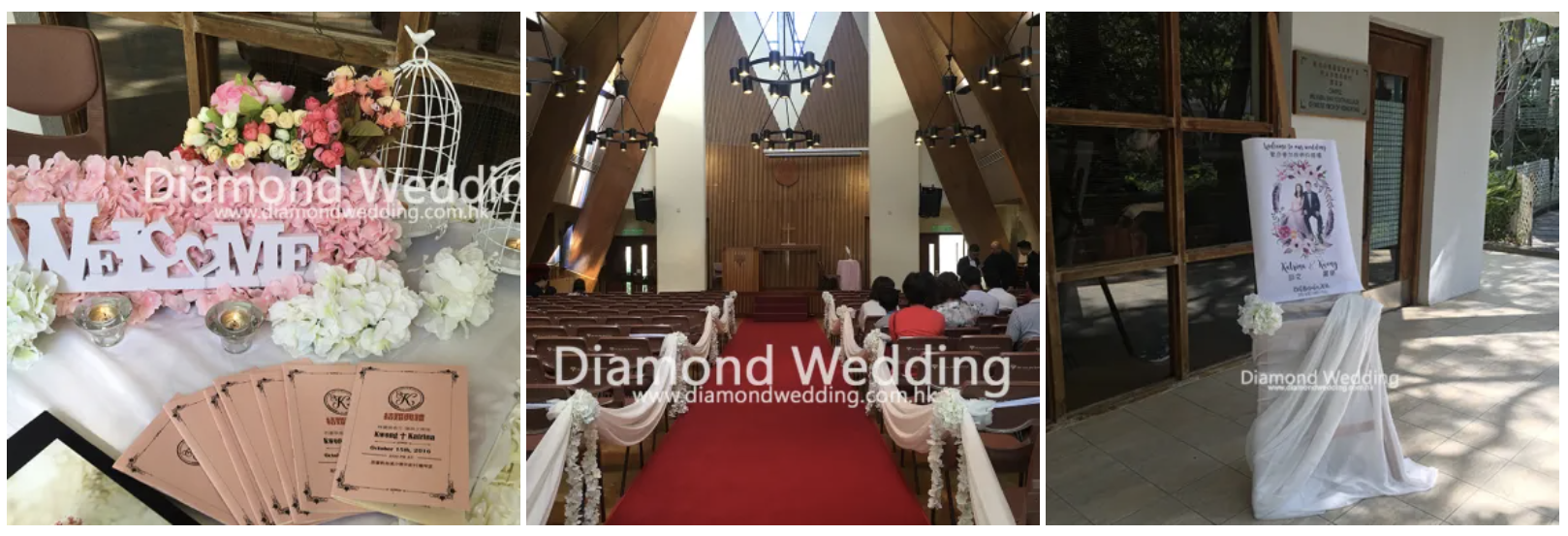 Church Wedding Decoration