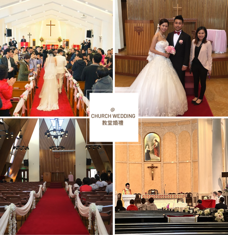 Hong Kong Wedding Planner - Church wedding 教堂婚禮